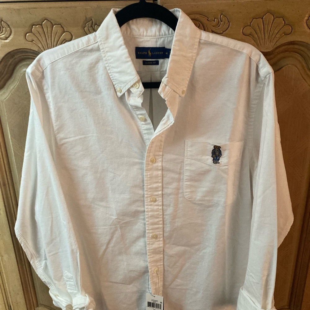 Classic-Fit POLO Ralph Lauren “Bear” Oxford Shirt